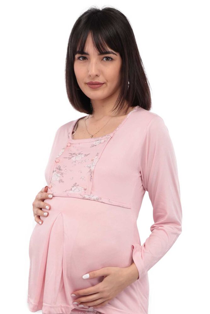 Işılay Puerpera Woman Pyjama Set | Pink