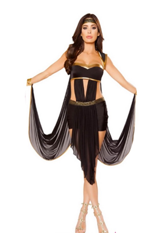 For Dreams Fantasy Night Gown 8124 | Black - Thumbnail