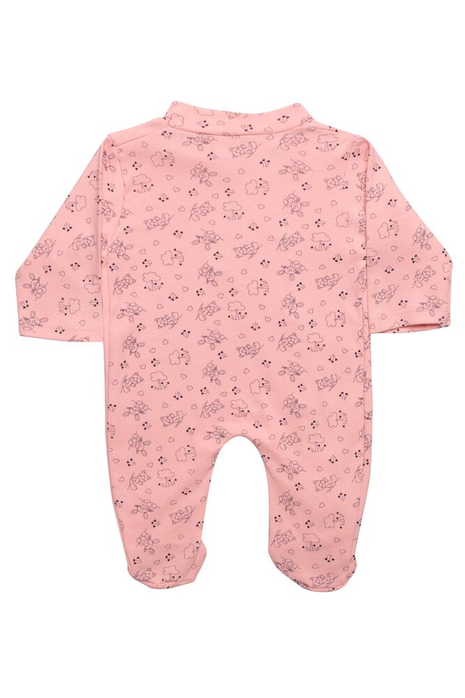Baskılı Bebek Tulum 2 li 4513 | Pembe