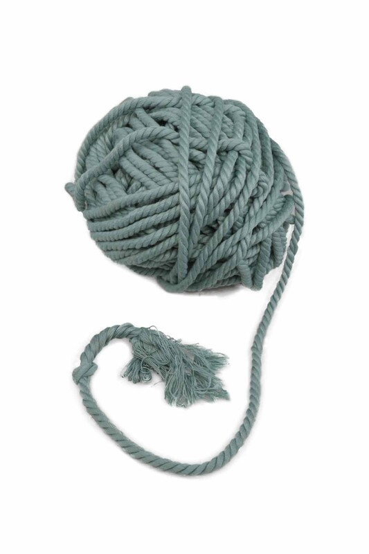 SİMİSSO - Twisted Cotton Rope 8 mm|Mint