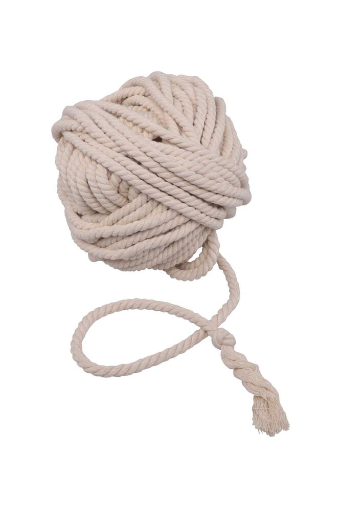 Twisted Cotton Rope 8 mm|Cream