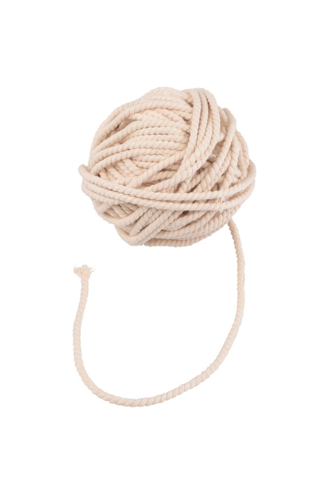 Twisted Cotton Rope 2 mm|Cream