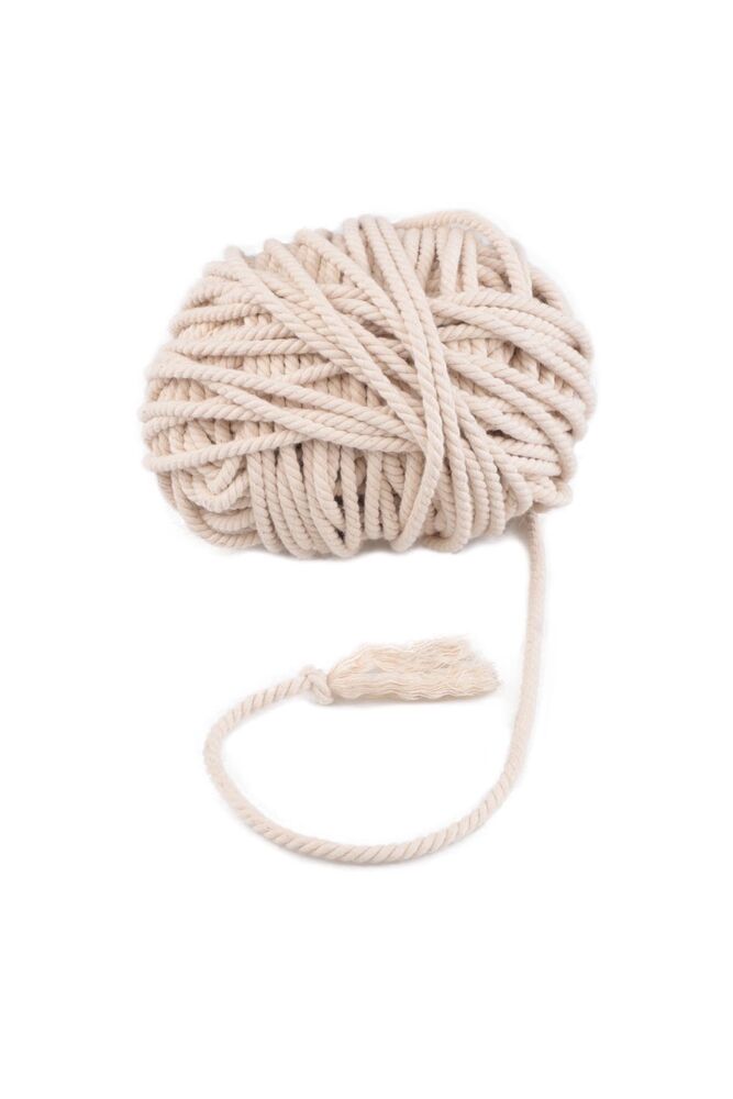 Twisted Cotton Rope 4 mm|Cream