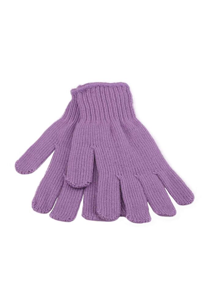 Knitted Kid Gloves | Lilac