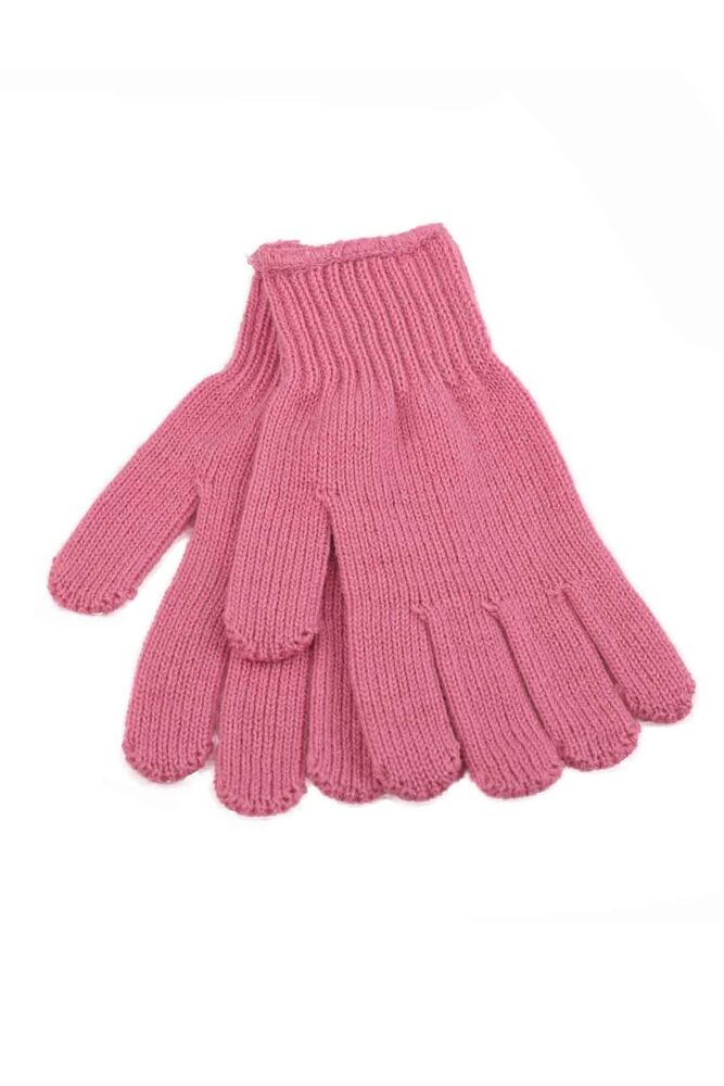 Knitted Kid Gloves | Pink