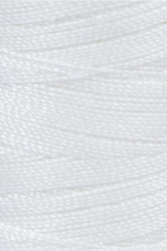 Polyester Sewing Thread Altınbaşak Poly 100 Metres| White - Thumbnail