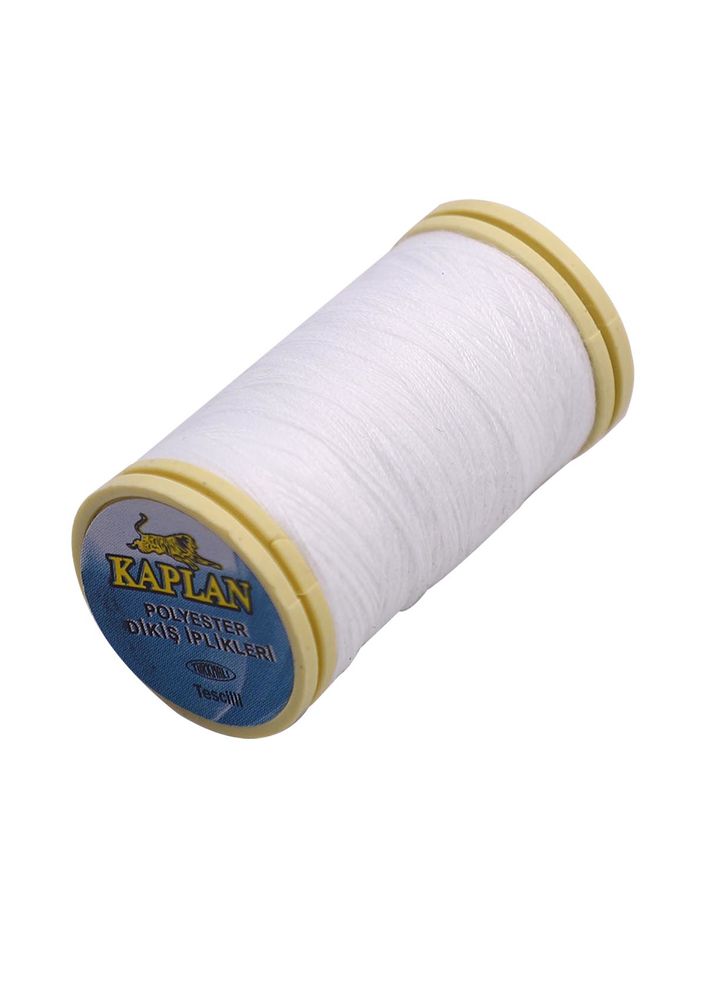 Polyester Sewing Thread Kaplan 100 Metres | White