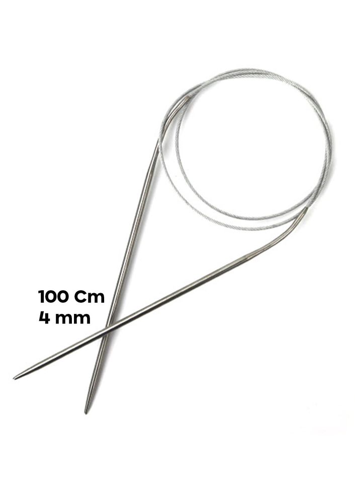 Simisso Çelik Misinalı Şiş 100 Cm 4 mm