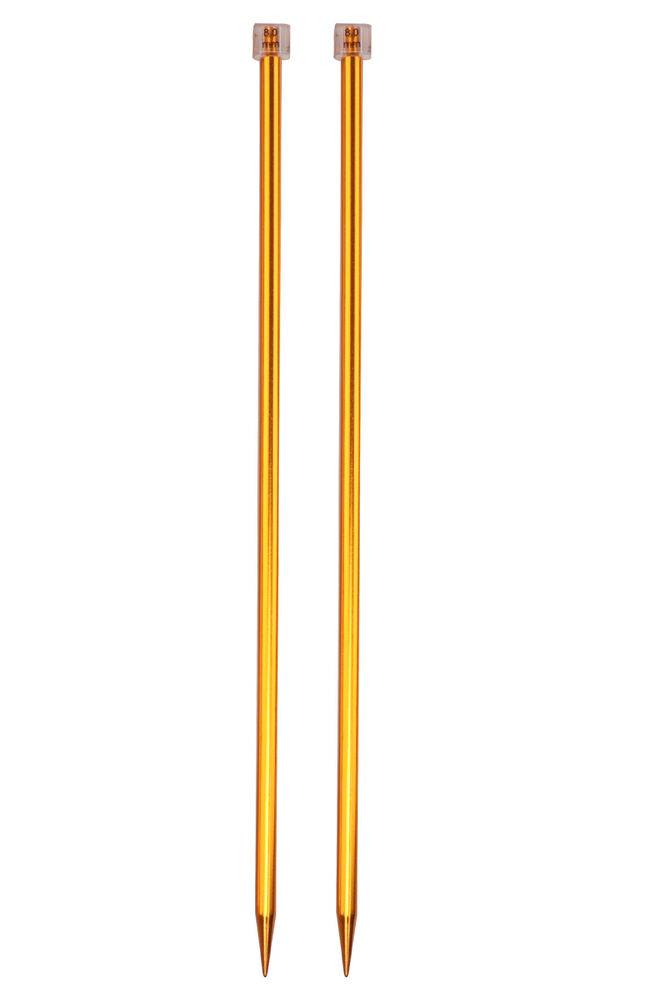 Sultan Renkli Metalik Örgü Şişi 35 Cm 8 mm