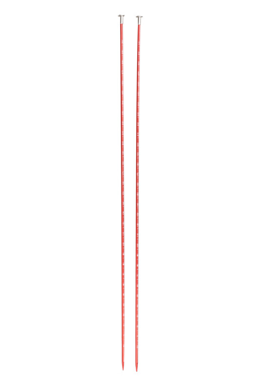 Yabalı Cetvelli Örgü Şiş 35 cm 3 mm - Thumbnail
