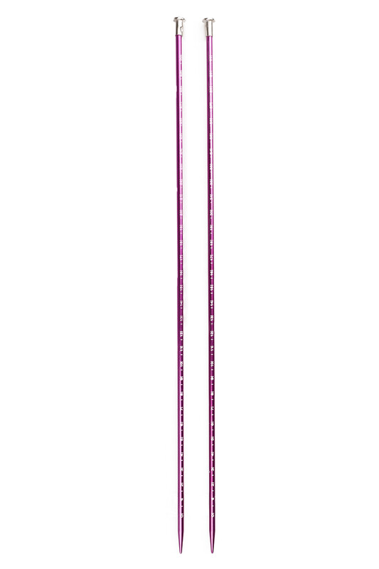 Yabalı Cetvelli Örgü Şiş 35 cm 4 mm - Thumbnail