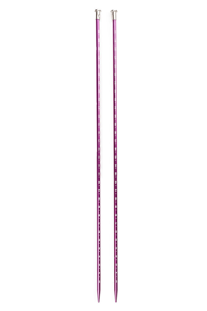 Yabalı Cetvelli Örgü Şiş 35 cm 4 mm