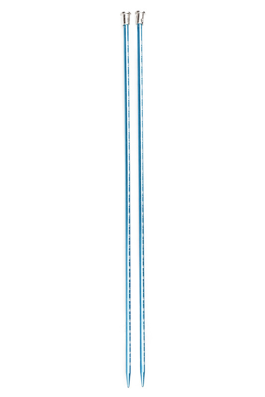 Yabalı Cetvelli Örgü Şiş 35 cm 5 mm - Thumbnail