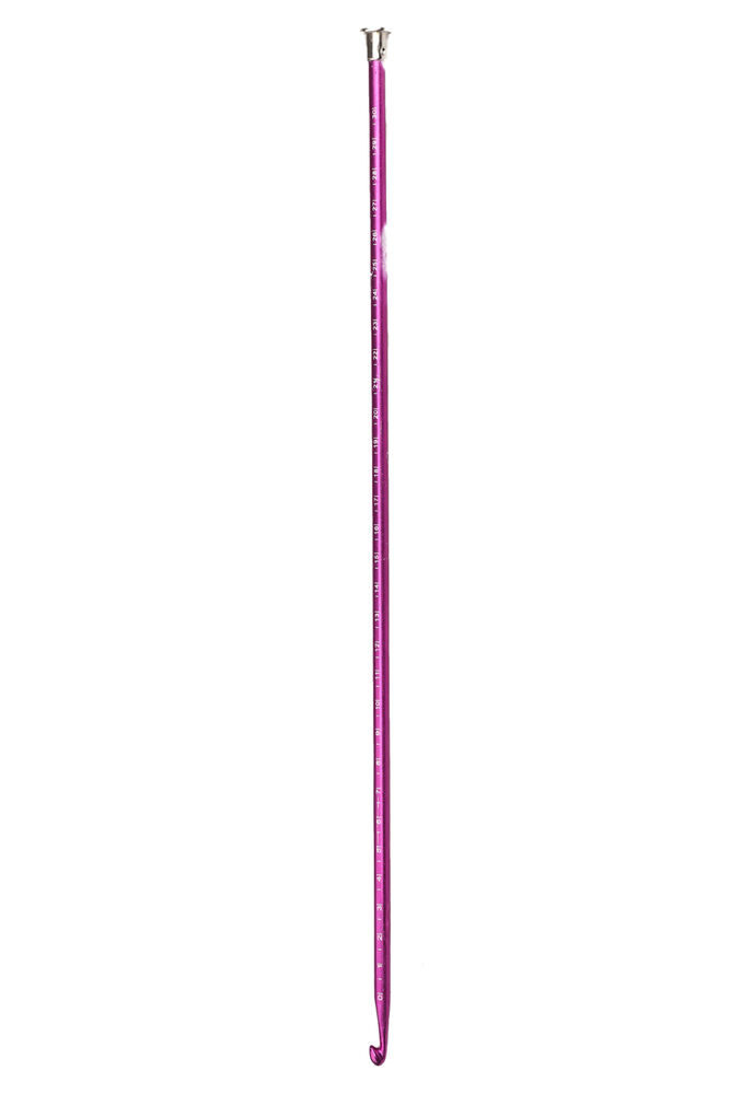 Yabalı Cetvelli Örgü Tığ 35 cm 6 mm