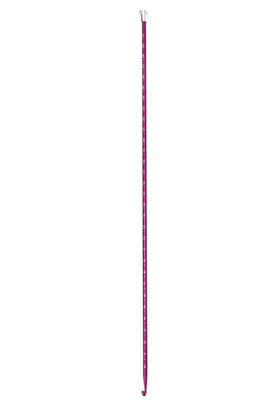 Yabalı Cetvelli Örgü Tığ 35 cm 4 mm - Thumbnail
