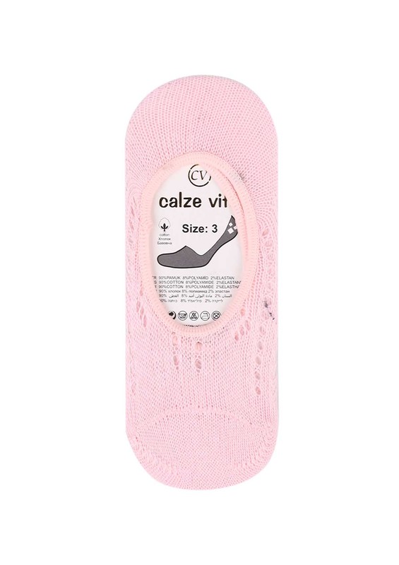 CALZE VİTA - Calze Vita No Show Socks 004 | Pink