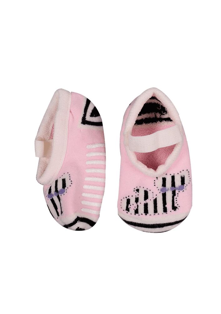 Katamino Towel Bootie Socks 83015 | Pink