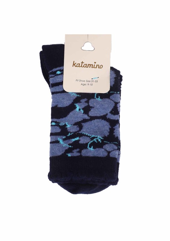 KATAMİNO - Katamino Short Socks 5403 | Ultramarine