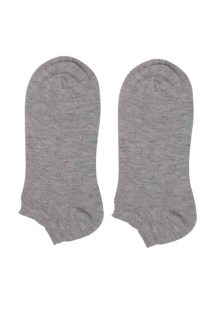 Sahab Combed Cotton Booties Kid Socks | Grey
