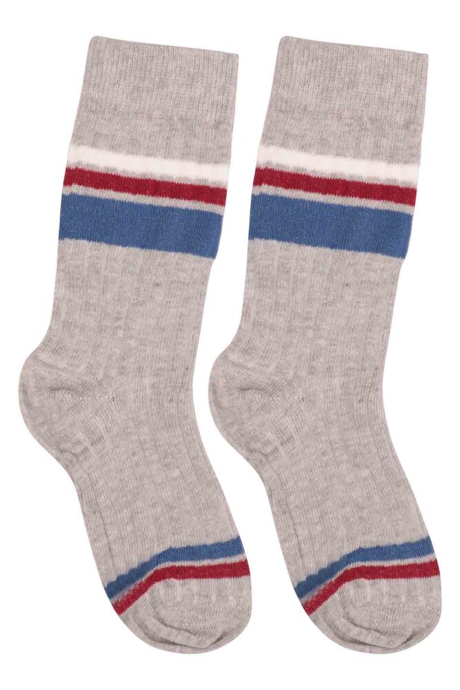 Patterned Kid Socks 922 | Gray