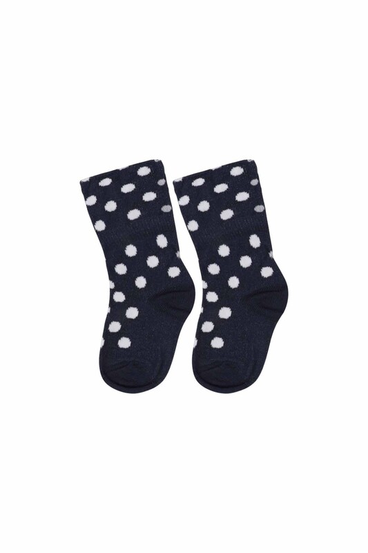 SİMİSSO - Patterned Kid Socks 925 | Ultramarine