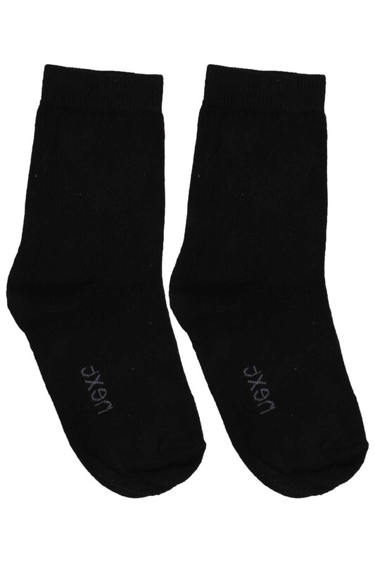 SİMİSSO - Patterned Kid Socks 934 | Black