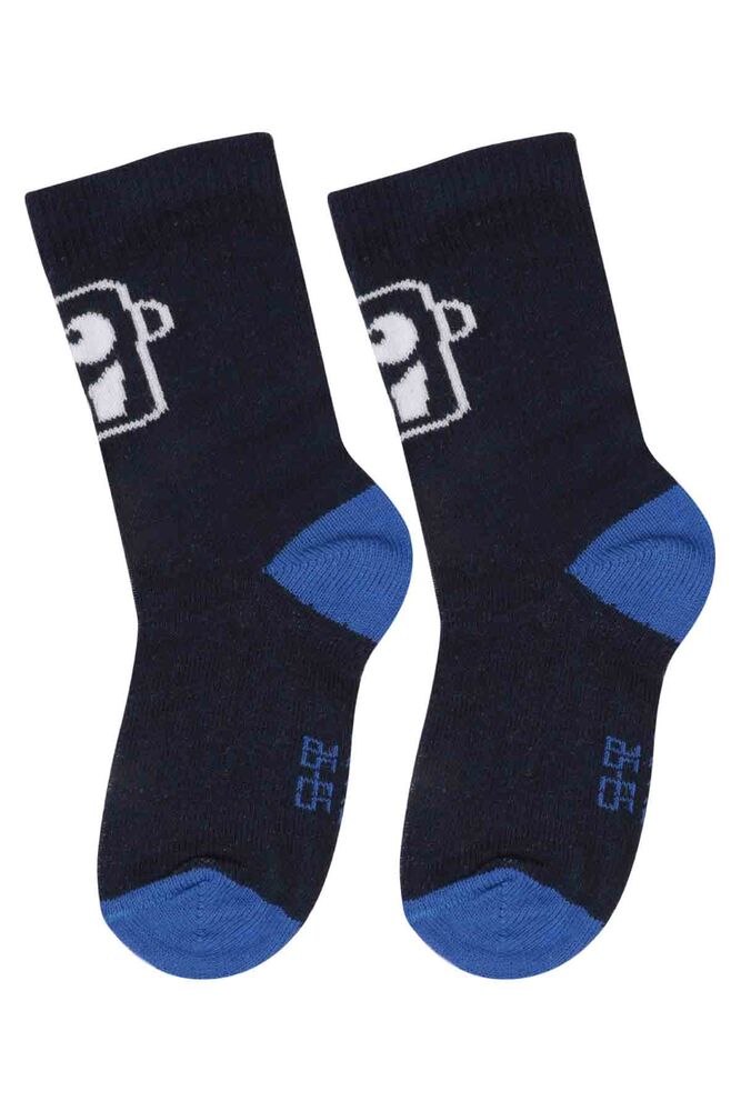 Patterned Girl Socks 946 | Ultramarine