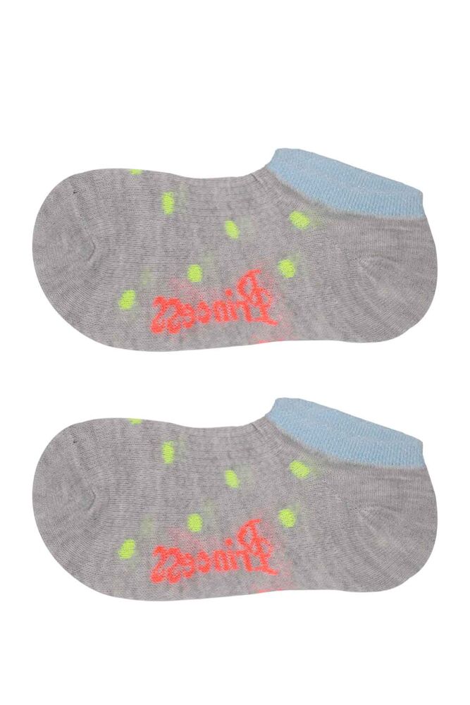 Glittery Girl Short Socks 305 | Gray