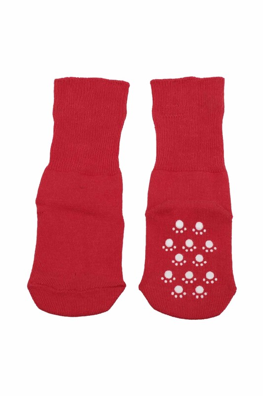 SİMİSSO - Çocuk Soket Çorap 318 | Kırmızı