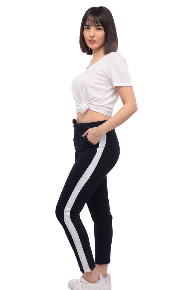 Striped Woman Sweatpants | Ultramarine