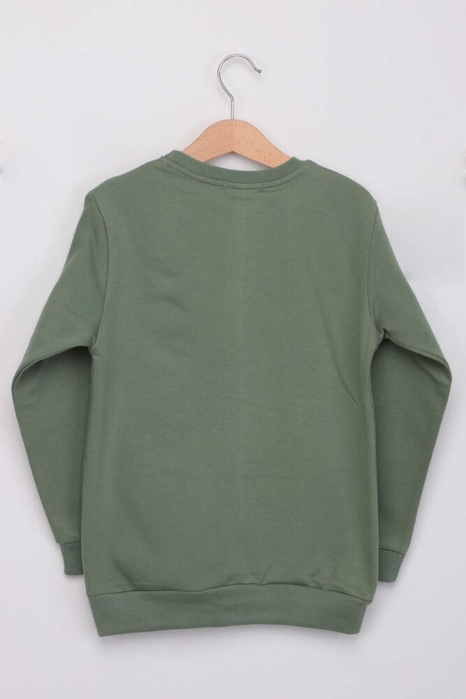 Seven Teen Boy Printed Sweatshirt | Green
