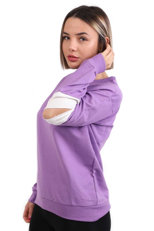 Hostess - Hostes 1987 Patterned Woman Sweatshirt 6501 | Purple