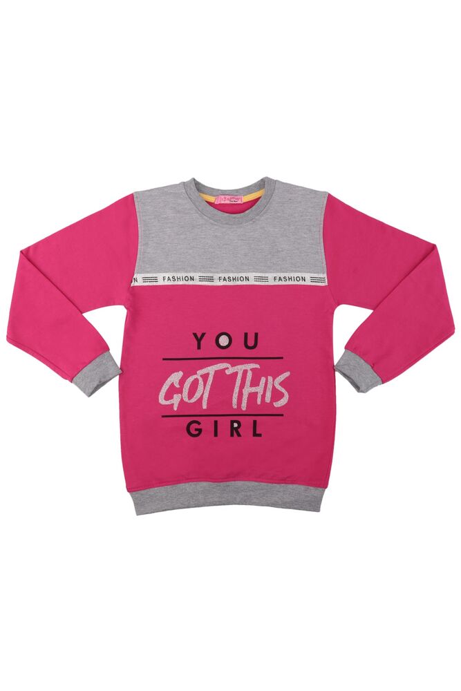 Fashion Printed Girl Sweatshirt 528 | Pink