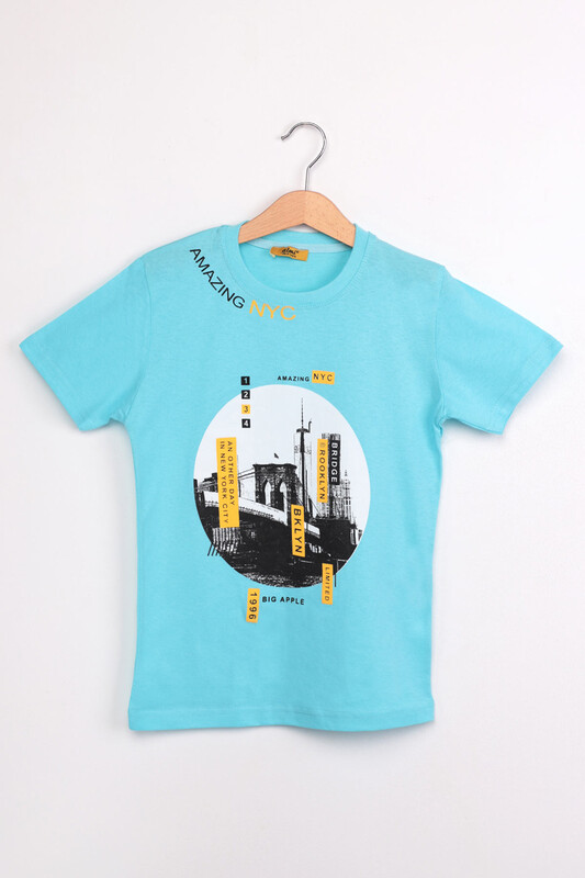 ALMİ - Waiter Amazing NYC Kid Printed T-shirt | Mint