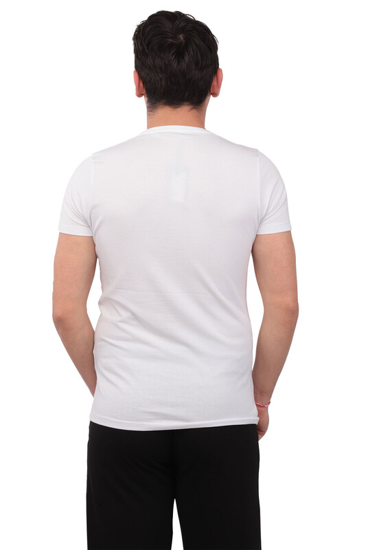 Real Rock Run Faster Printed Man T-shirt | White - Thumbnail