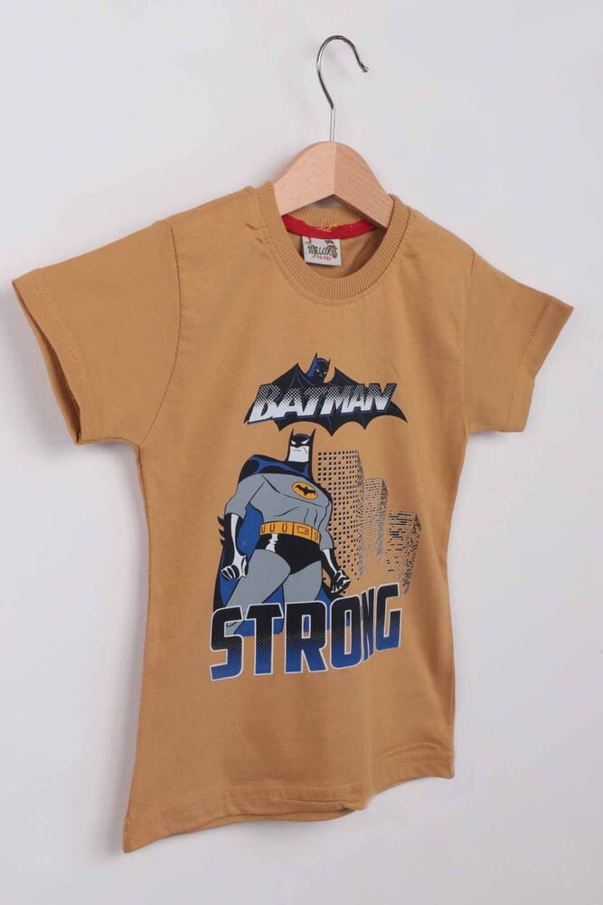 Printed Boy T-shirt 1216 | Mustard