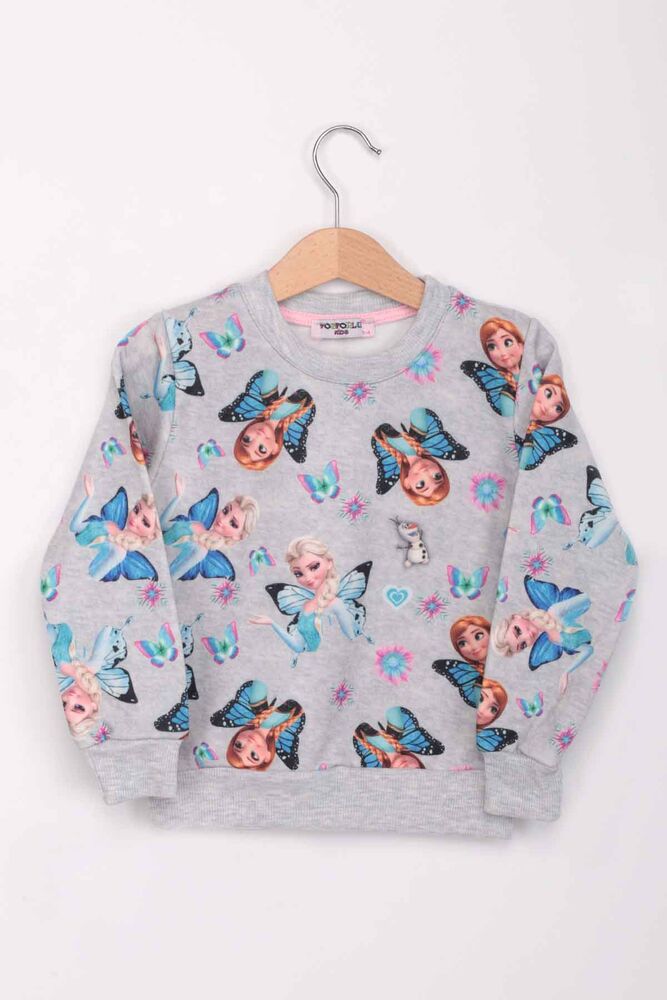 Digital Printed Girl Tracking Suit 100 | Gray Blue