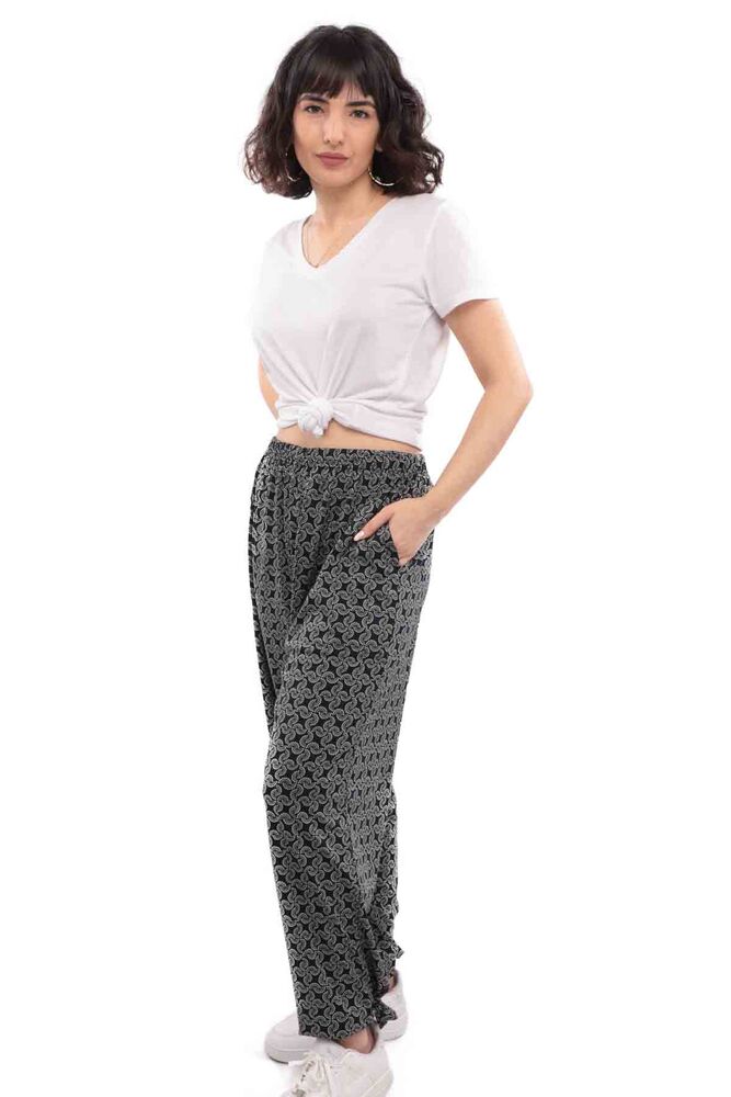 Viscose Plus Size Woman Pants 1011 | Ultramarine