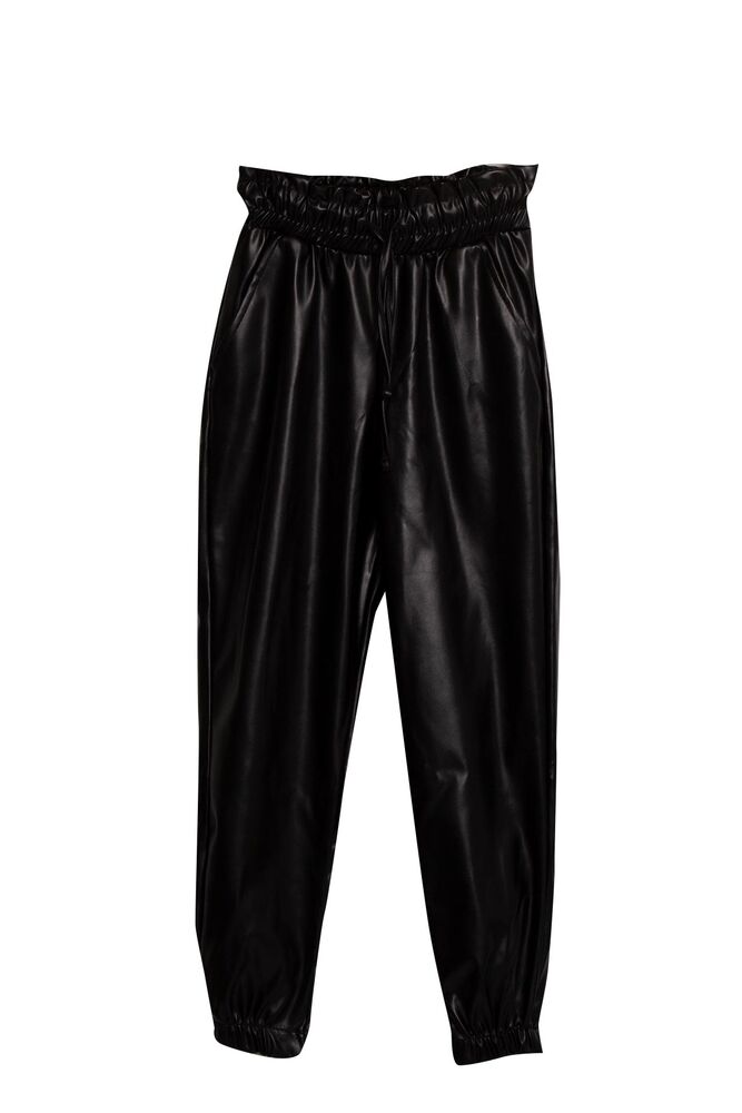 Leather Girl Pants 3638 | Black