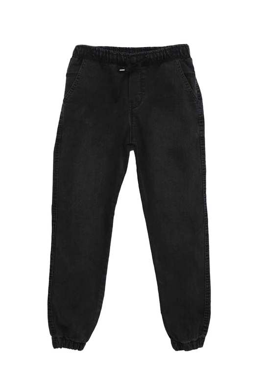 Elastic Leg Jeans with Pockets | Smoky - Thumbnail