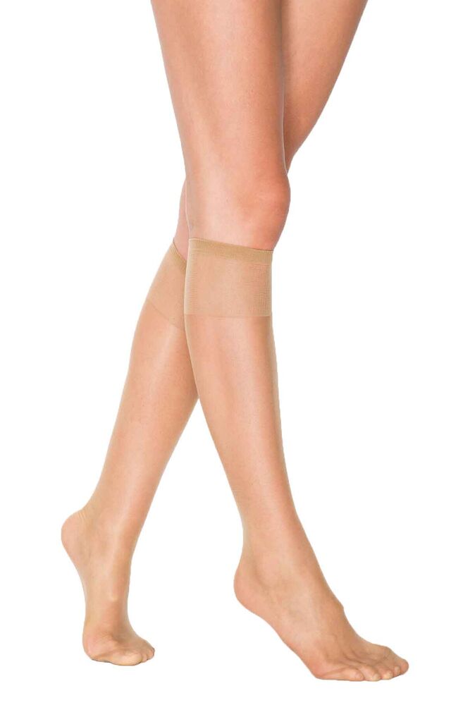 Penti 15 Super Mat Low-Knee Socks | Bronze