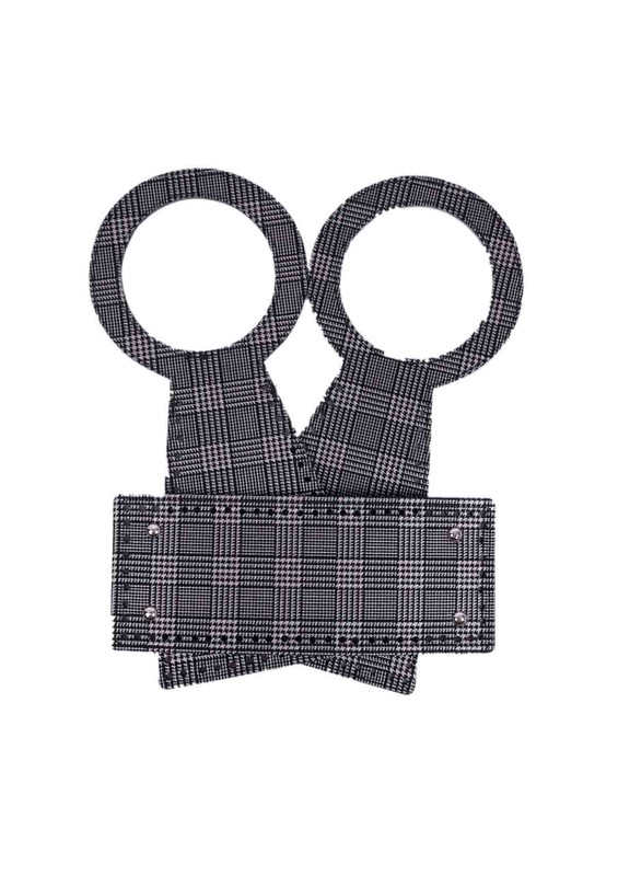 SİMİSSO - Клетчатая фурнитура для сумок 360/чёрный 