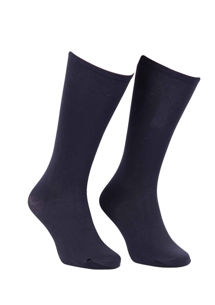 Dore Satin Low-Knee Micro Socks 70 | Black
