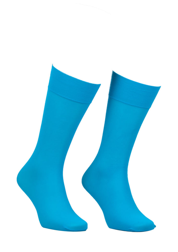 İtaliana Plain Low-Knee Socks 1014 | Turquois