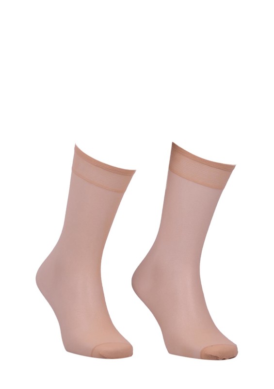 MÜJDE - Müjde Thin Low-Knee Socks 20 004 | Sahara