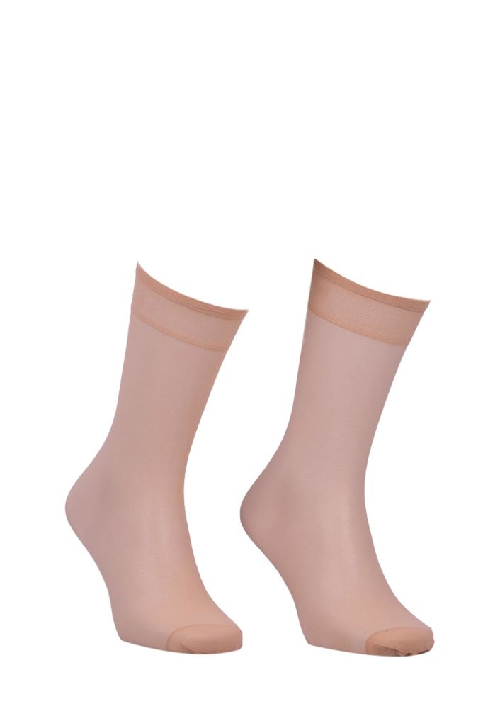 Müjde Thin Low-Knee Socks 20 004 | Sahara