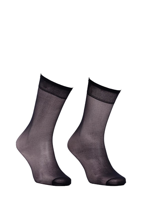 MÜJDE - Müjde Thin Low-Knee Socks 20 004 | Black