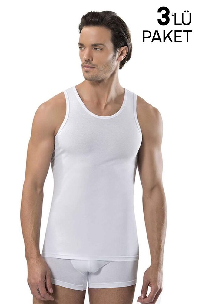 Jiber Man Undershirt 3 Pack 230 | White