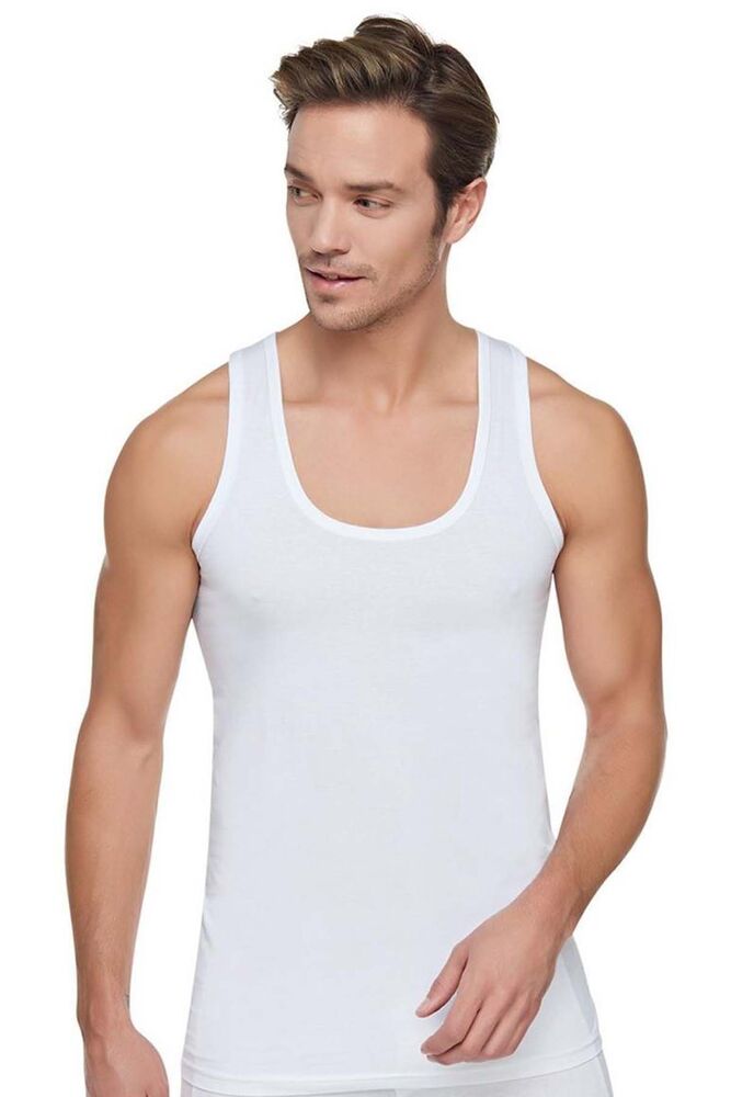 Tutku Cotton Man Undershirt 101 | White