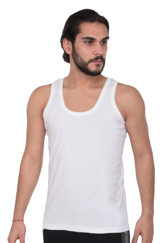 Tutku Man Ribana Undershirt 102 3 Pack | White